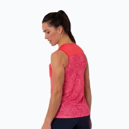 Koszulka trekkingowa damska Salewa Puez Graphic Dry Tank calypso coral melange