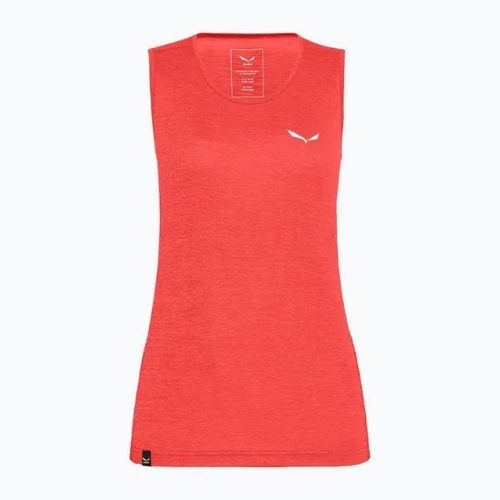 Koszulka trekkingowa damska Salewa Puez Graphic Dry Tank calypso coral melange