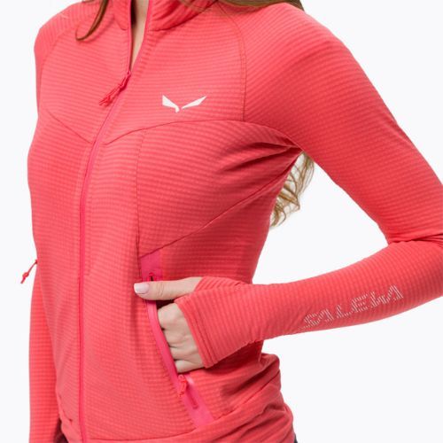 Bluza trekkingowa damska Salewa Pedroc calypso coral mel