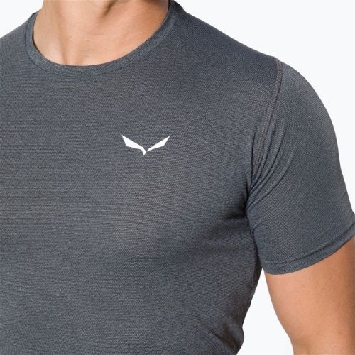 Koszulka trekkingowa męska Salewa Pedroc 3 Dry onyx melange