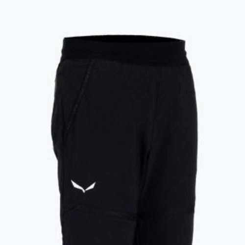 Spodnie softshell dziecięce Salewa Agner DST 2/1 black out