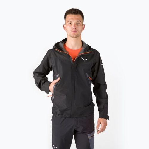 Kurtka przeciwdeszczowa męska Salewa Moiazza GTX black out