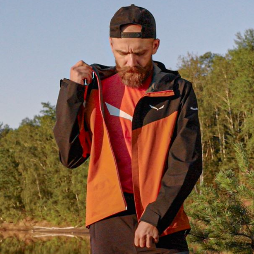 Kurtka przeciwdeszczowa męska Salewa Moiazza GTX autumnal
