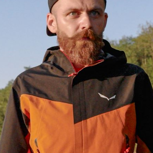 Kurtka przeciwdeszczowa męska Salewa Moiazza GTX autumnal