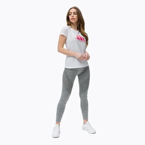 Koszulka trekkingowa damska Salewa Lines Graphic Dry optical white
