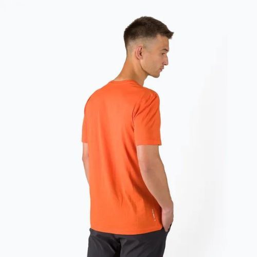 Koszulka trekkingowa męska Salewa Alpine Hemp Logo red/orange