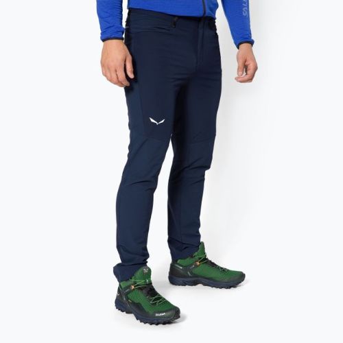 Spodnie softshell męskie Salewa Agner DST navy blazer