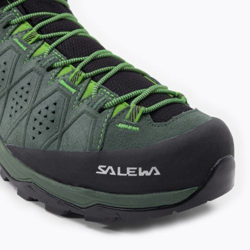 Buty trekkingowe męskie Salewa Alp Trainer 2 Mid GTX raw green/pale frog