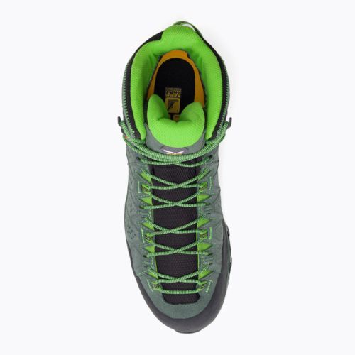 Buty trekkingowe męskie Salewa Alp Trainer 2 Mid GTX raw green/pale frog