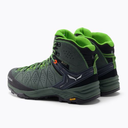 Buty trekkingowe męskie Salewa Alp Trainer 2 Mid GTX raw green/pale frog