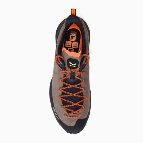 Buty trekkingowe męskie Salewa Dropline Leather bungee cord/black