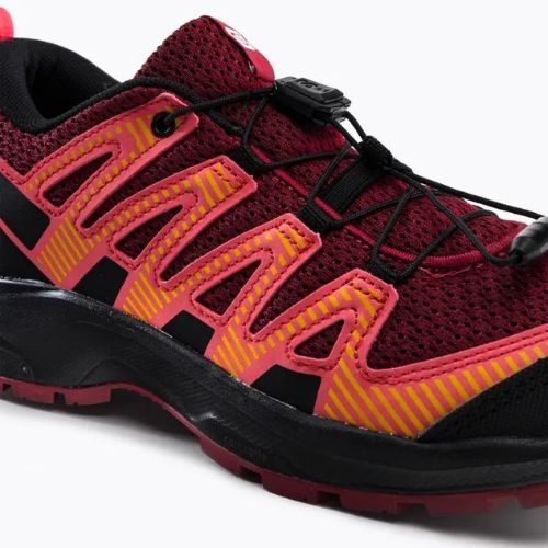 Buty do biegania dziecięce Salomon XA Pro V8 dahlia/black/pord