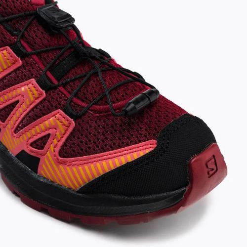 Buty do biegania dziecięce Salomon XA Pro V8 dahlia/black/pord