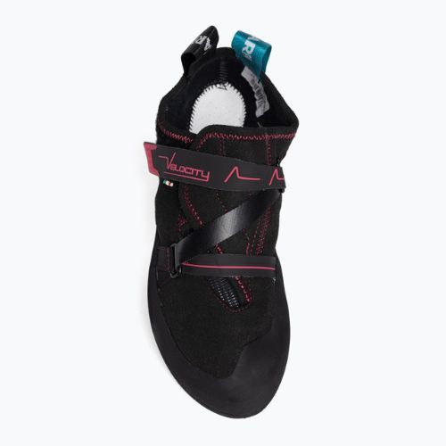 Buty wspinaczkowe damskie SCARPA Velocity black/raspberry