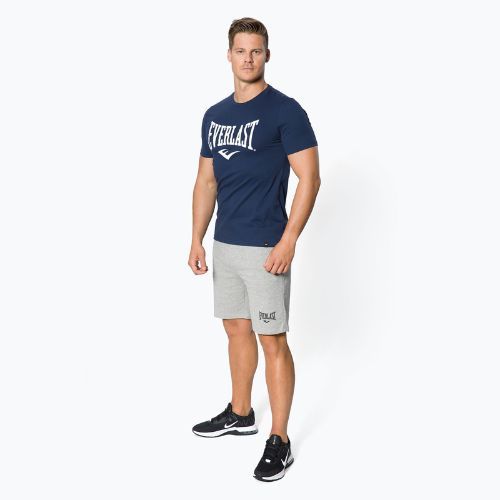 Koszulka treningowa męska Everlast Russel niebieska 807580-60