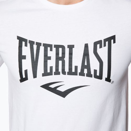 Koszulka treningowa męska Everlast Russel biała 807580-60