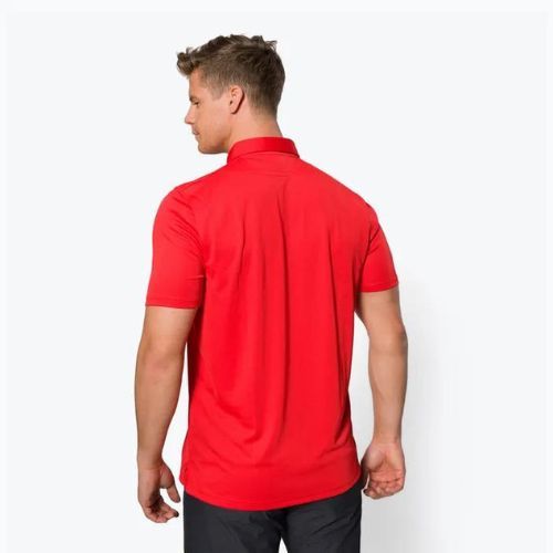 Koszulka polo męska Oakley Icon TN Protect RC red line