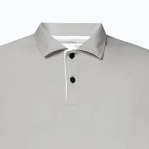 Koszulka polo męska Oakley Aero Hydrolix stone gray hthr