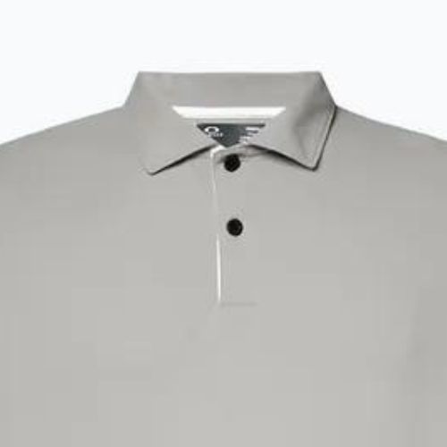 Koszulka polo męska Oakley Divisional UV stone gray