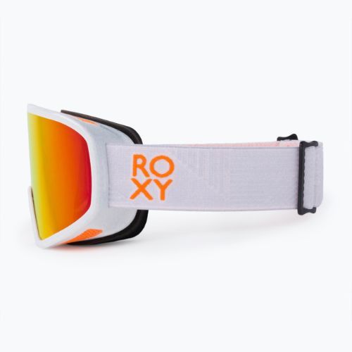 Gogle snowboardowe damskie ROXY Feenity Color Luxe bright white/sonar ml revo red