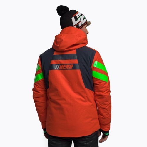 Kurtka narciarska męska Rossignol Hero Aile Jkt neon red