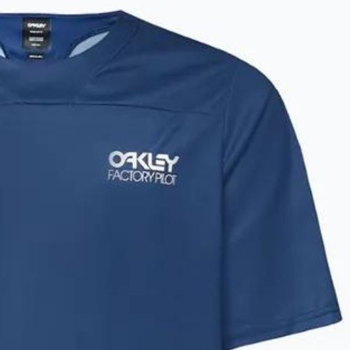 Koszulka rowerowa męska Oakley Factory Pilot Lite MTB poseidon