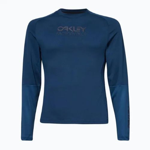 Longsleeve rowerowy damski Oakley WMNS Factory Pilot poseidon