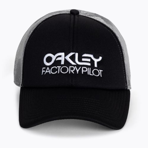 Czapka z daszkiem męska Oakley Factory Pilot Trucker blackout