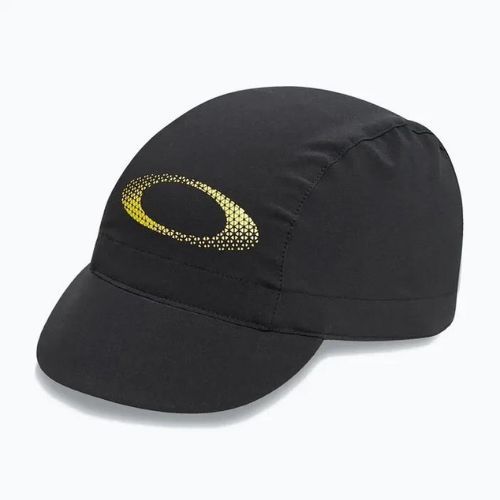 Czapka z daszkiem rowerowa męska Oakley Cadence Road black/sulphur