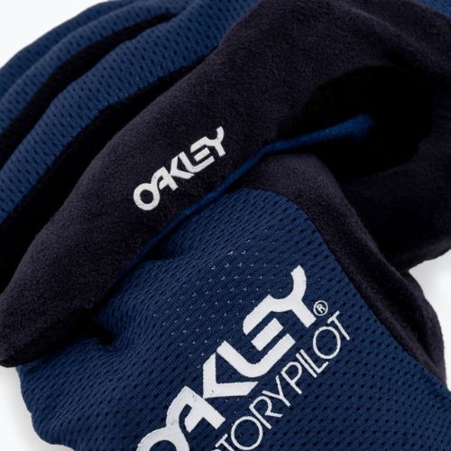 Rękawiczki rowerowe Oakley All Mountain MTB poseidon