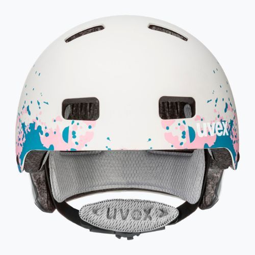 Kask dziecięcy UVEX Kid 3 CC grey grapefruit matt