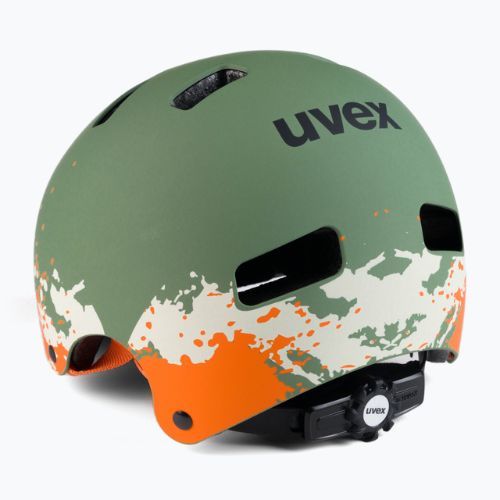 Kask dziecięcy UVEX Kid 3 CC moss green/sand matt