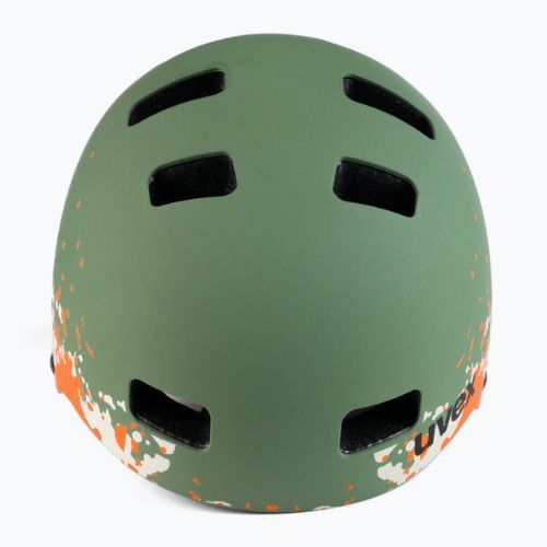 Kask dziecięcy UVEX Kid 3 CC moss green/sand matt