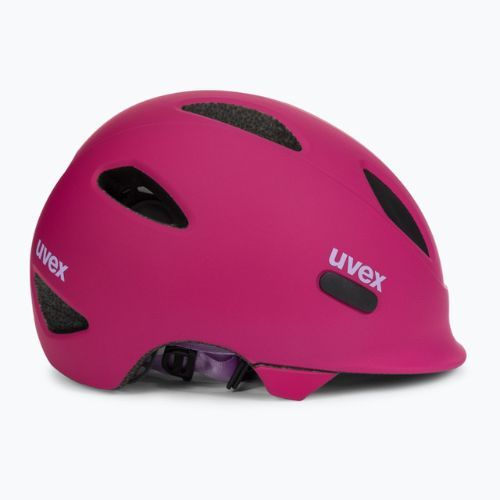 Kask rowerowy dziecięcy UVEX Oyo berry purple mat