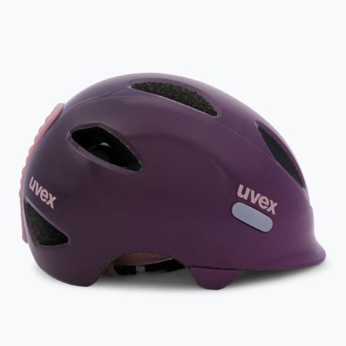 Kask rowerowy dziecięcy UVEX Oyo Jr plum-dust rose