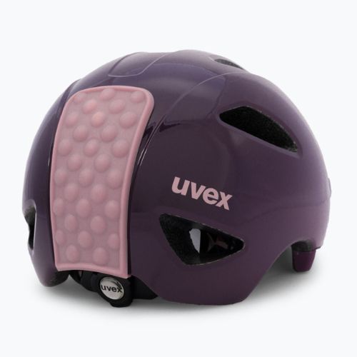 Kask rowerowy dziecięcy UVEX Oyo Jr plum-dust rose