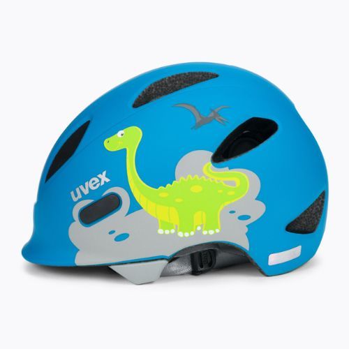 Kask rowerowy dziecięcy UVEX Oyo Style dino blue mat