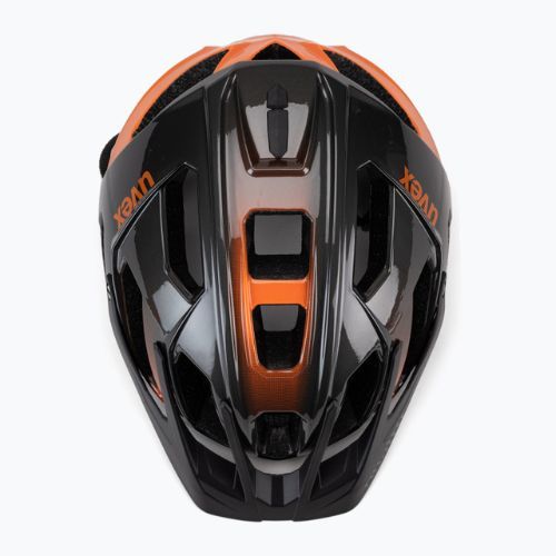 Kask rowerowy UVEX Quatro titan orange