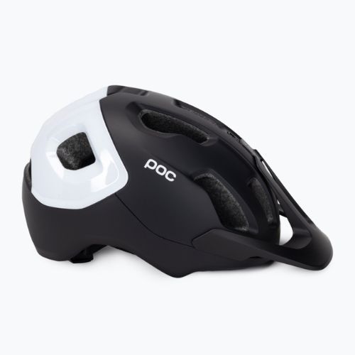 Kask rowerowy POC Axion Race MIPS uranium black matt/hydrogen white