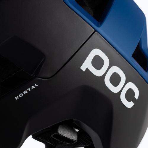 Kask rowerowy POC Kortal uranium black/opal blue metallic/matt