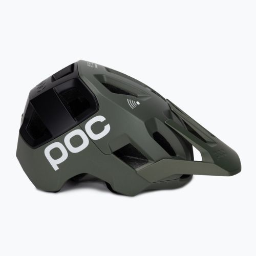 Kask rowerowy POC Kortal Race MIPS epidote green/uranium black metallic/matt