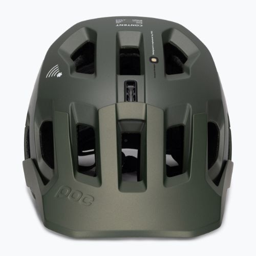 Kask rowerowy POC Kortal Race MIPS epidote green/uranium black metallic/matt