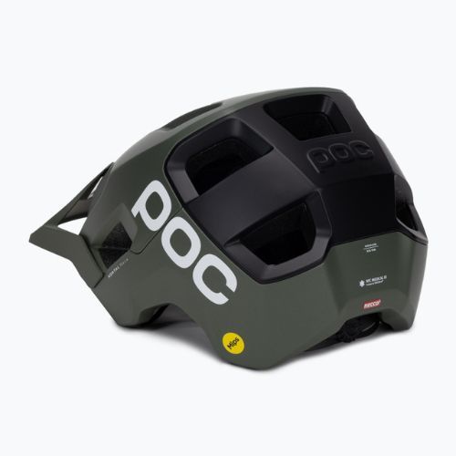 Kask rowerowy POC Kortal Race MIPS epidote green/uranium black metallic/matt