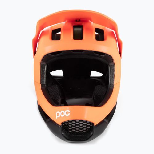 Kask rowerowy POC Otocon Race MIPS fluorescent orange avip/uranium black matt