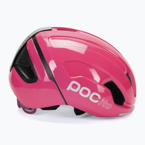 Kask rowerowy dziecięcy POC POCito Omne MIPS fluorescent pink