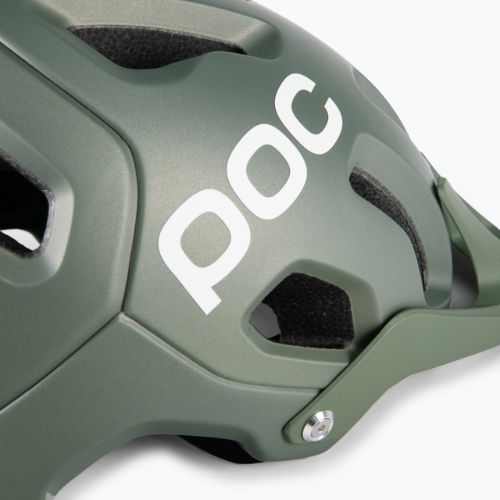 Kask rowerowy POC Tectal epidote green metallic/matt