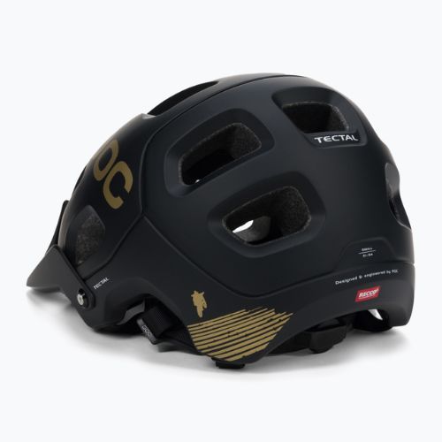 Kask rowerowy POC Tectal Fabio Ed. uranium black matt/gold