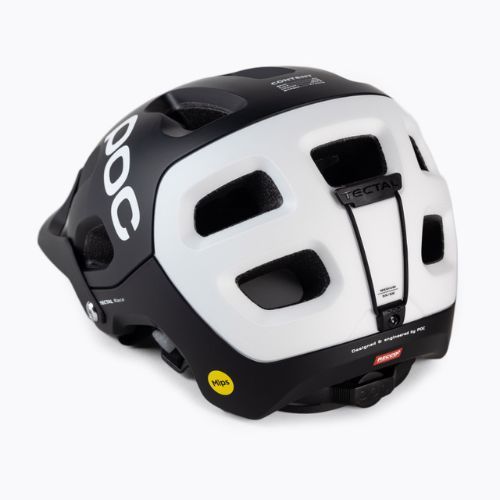 Kask rowerowy POC Tectal Race MIPS uranium black/hydrogen white matt