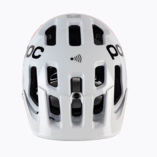 Kask rowerowy POC Tectal Race MIPS NFC hydrogen white/fluorescent orange avip