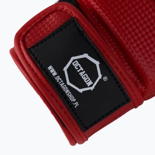 Rękawice grapplingowe Octagon Kevlar MMA red